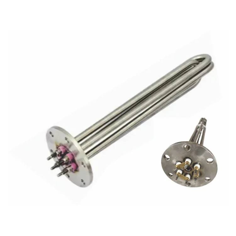 Resistencia Tubular Inmersion con Brida